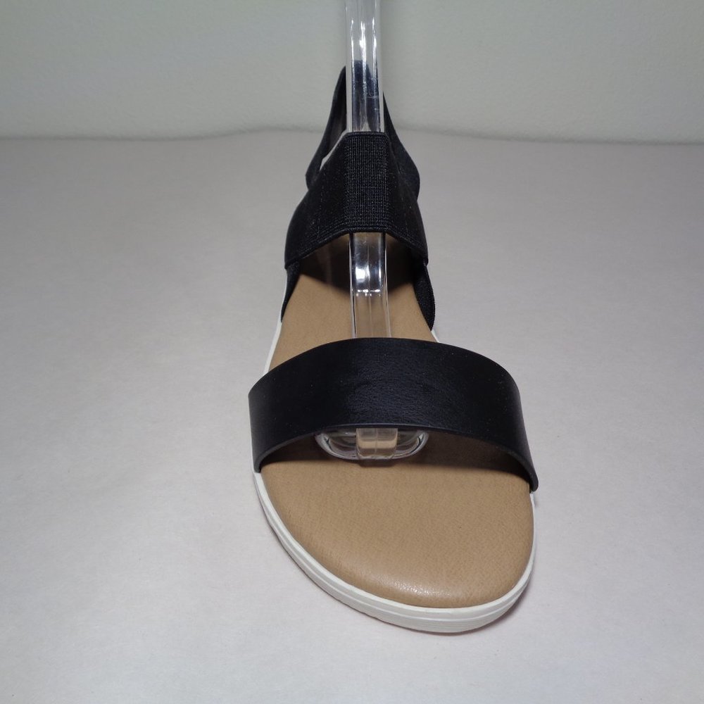 Kensie Size 9 M EVERLEE Black New Wedge Sandals - Picture 5 of 13
